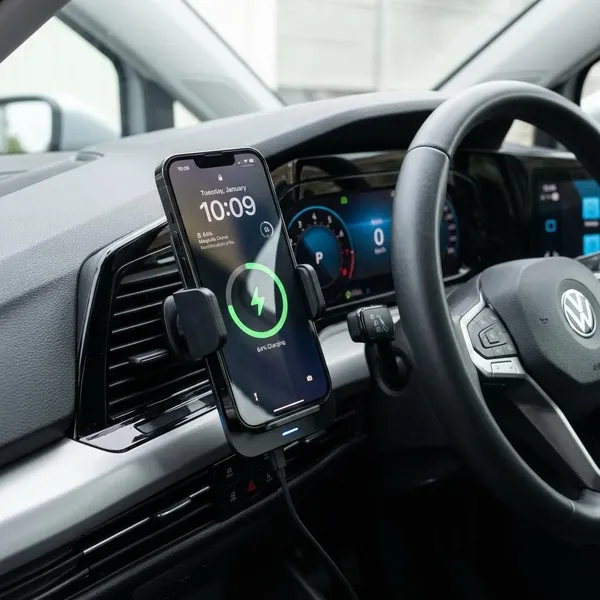 Magnetische Handyhalterung im Auto