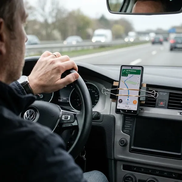 handyhalterung auto selber bauen