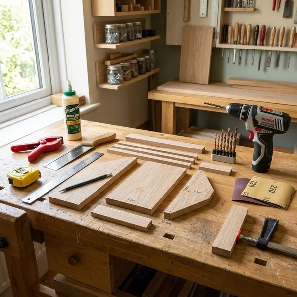 Material und Werkzeug vorbereiten