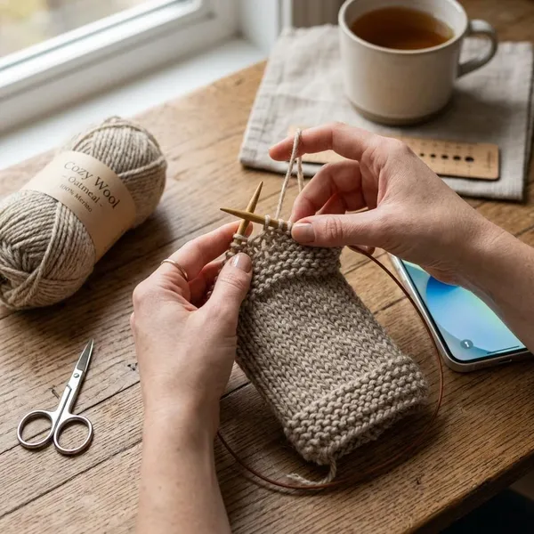 handyhülle stricken
