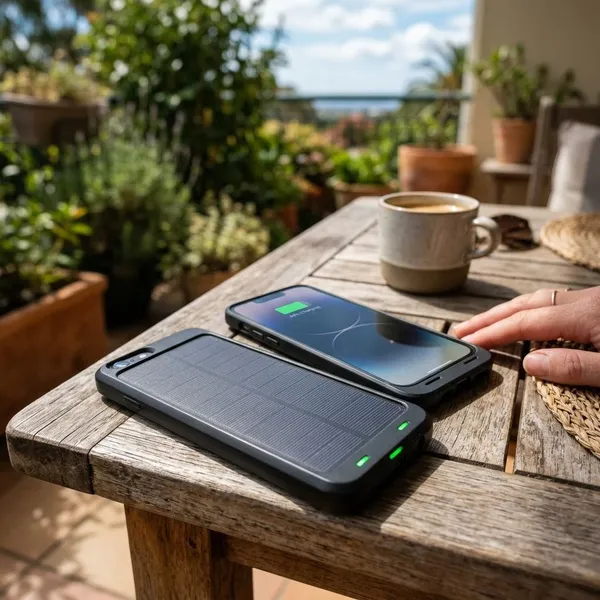 Wie eine Solar Handyhülle funktioniert