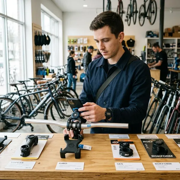Handyhalterung fürs E Bike