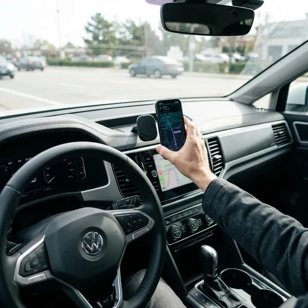 wo handyhalterung im auto anbringen
